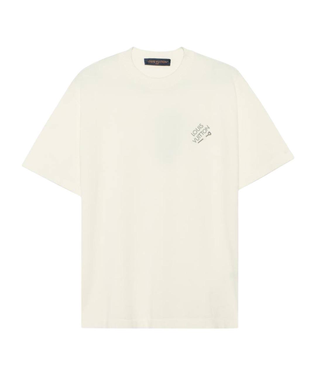 LOUIS VUITTON Белая футболка, фото 1