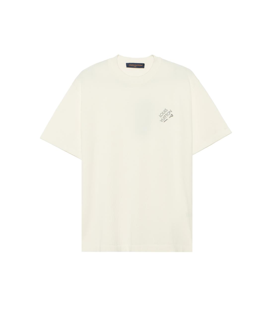 LOUIS VUITTON Белая футболка, фото 6