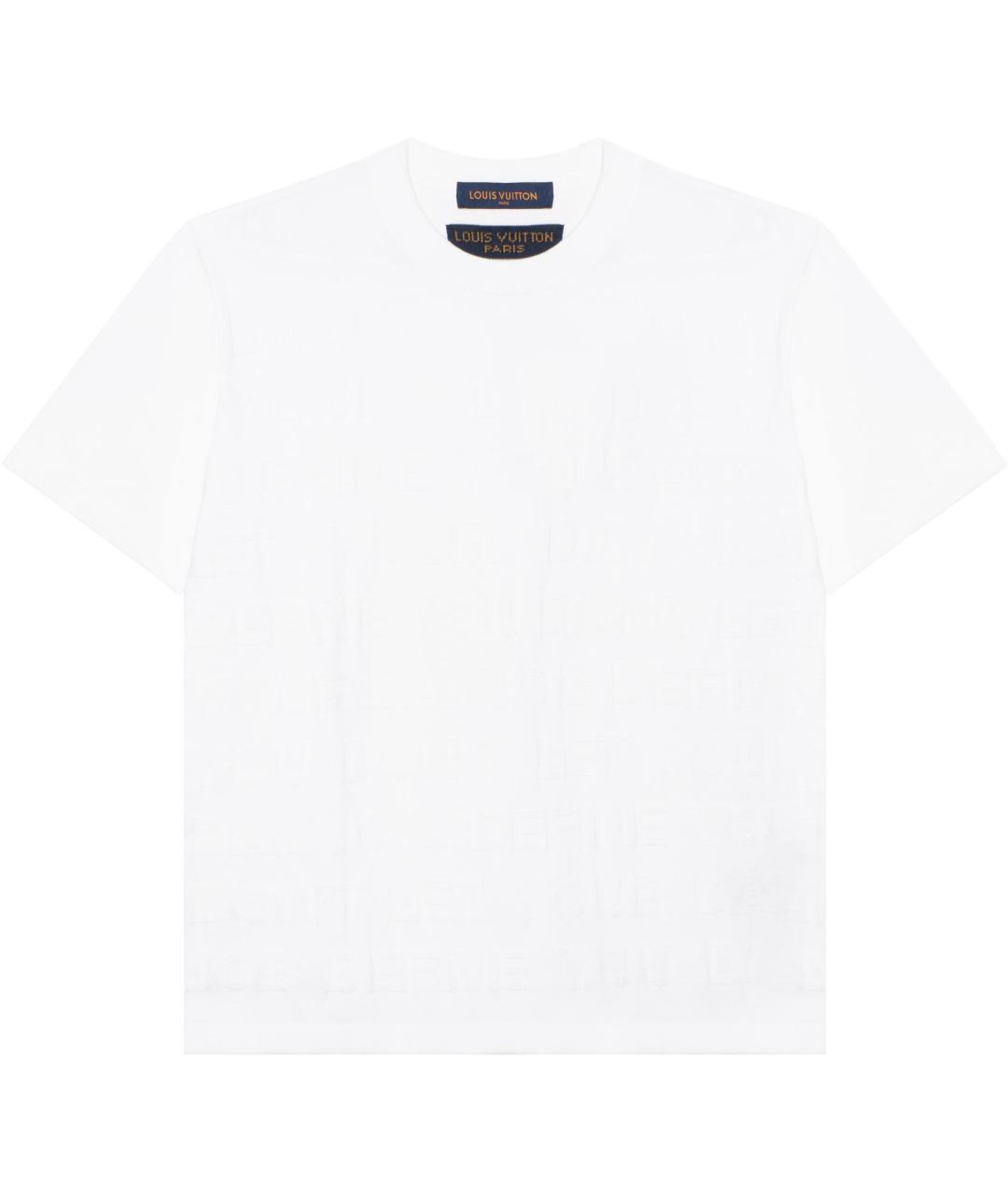 LOUIS VUITTON Белая футболка, фото 1