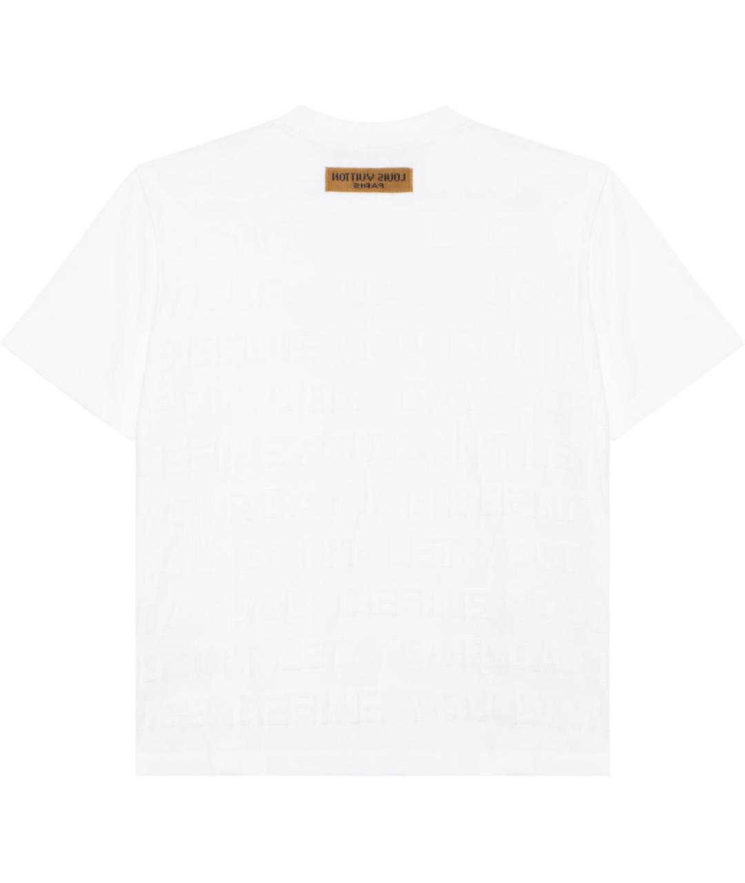 LOUIS VUITTON Белая футболка, фото 2