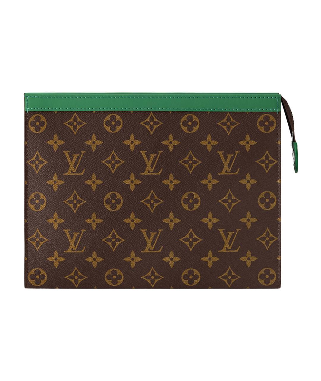 LOUIS VUITTON Коричневая папка для документов, фото 3