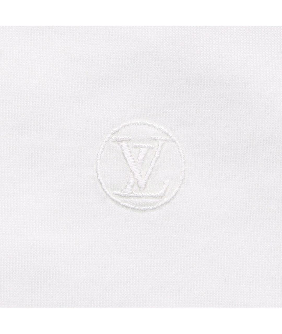 LOUIS VUITTON Белая футболка, фото 4
