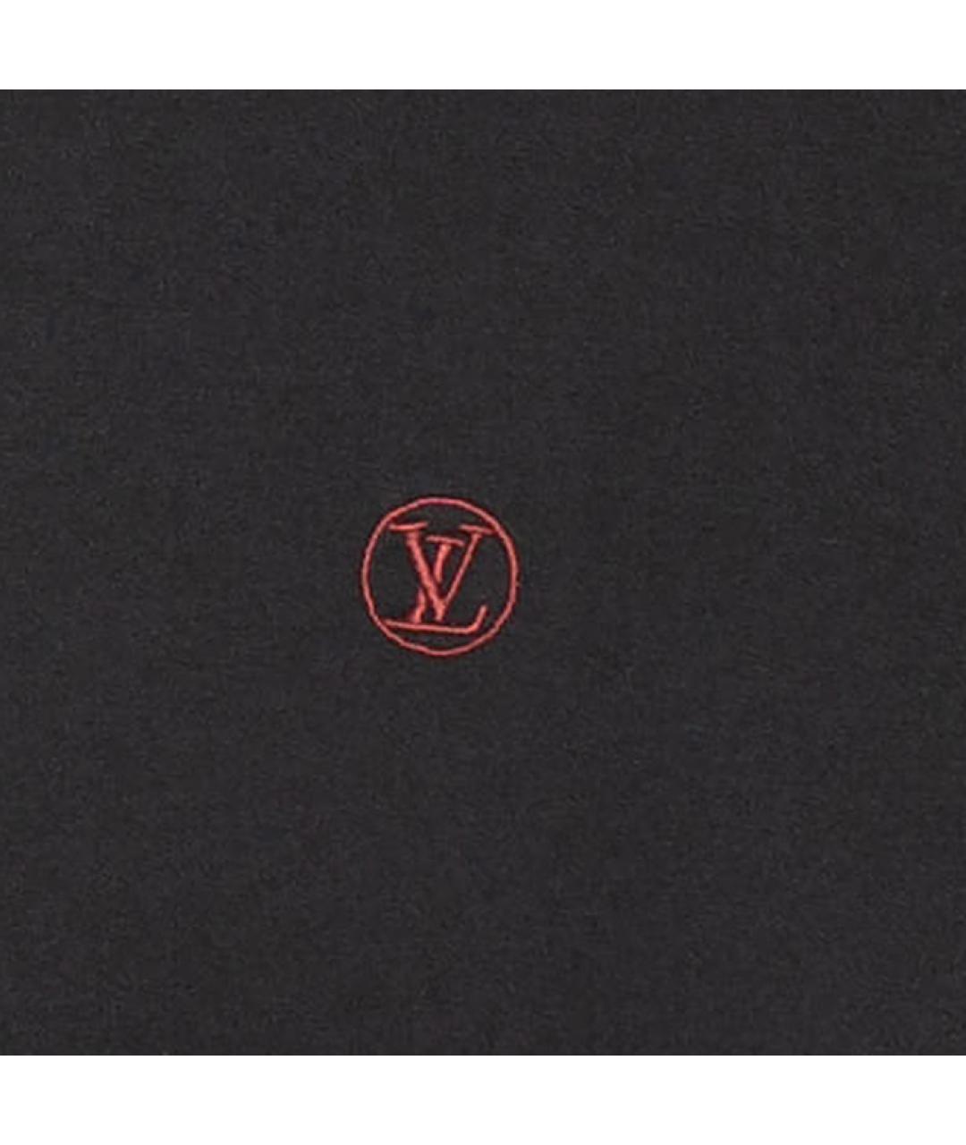 LOUIS VUITTON Черная футболка, фото 5