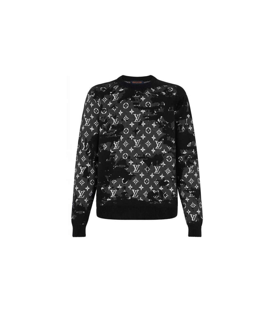 LOUIS VUITTON Черный джемпер / свитер, фото 3