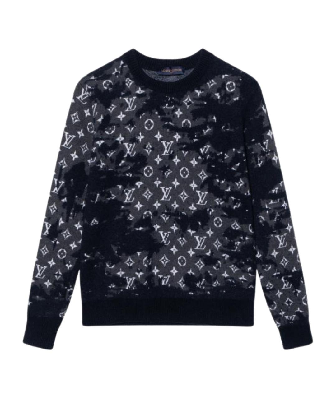LOUIS VUITTON Черный джемпер / свитер, фото 1