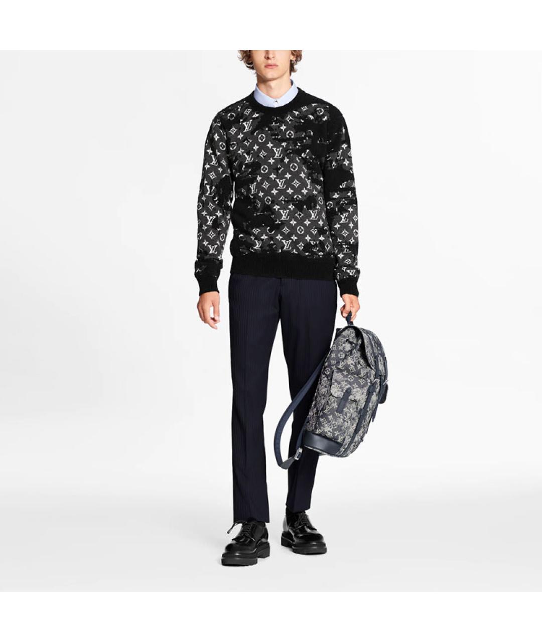 LOUIS VUITTON Черный джемпер / свитер, фото 4