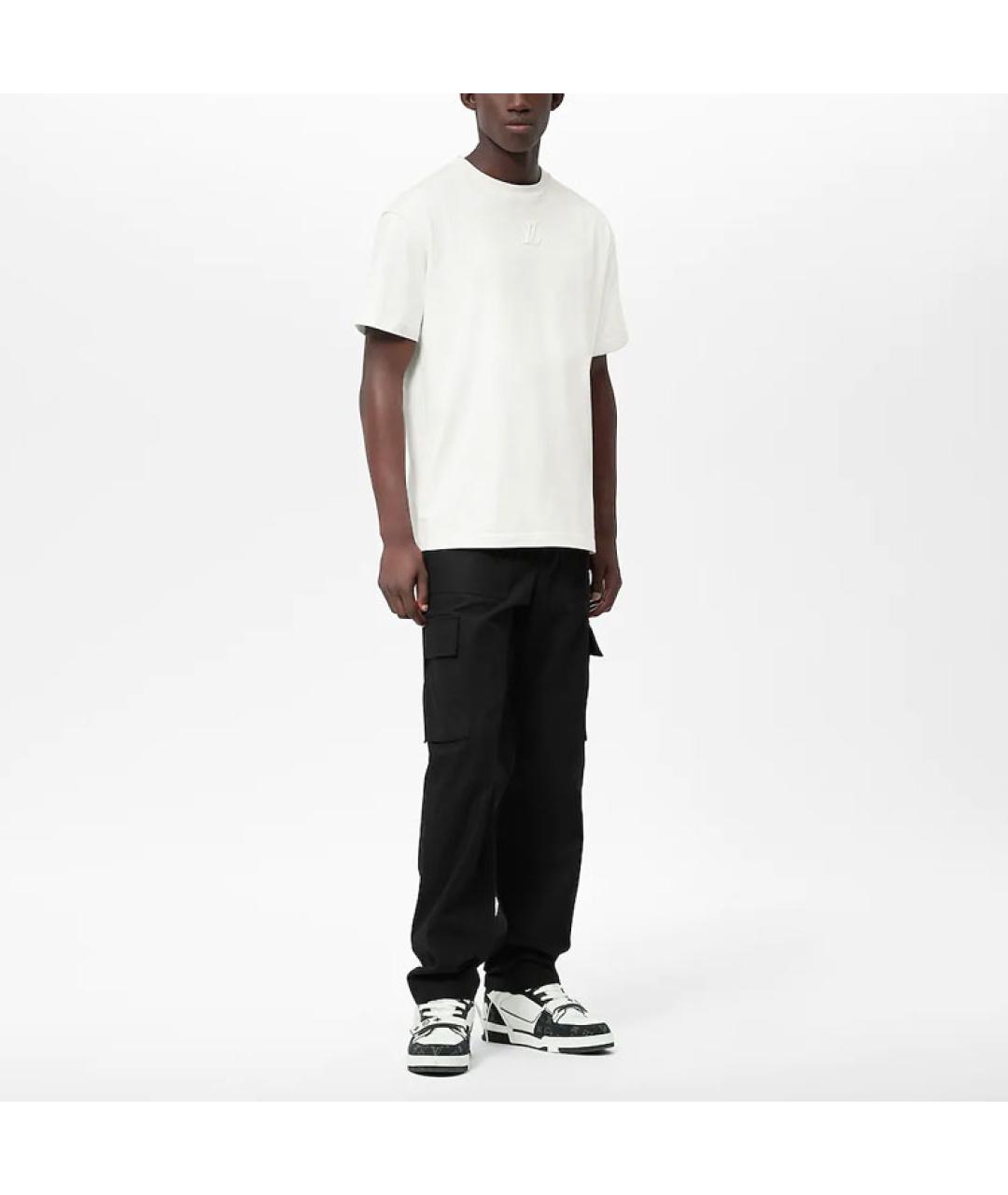 LOUIS VUITTON Белая футболка, фото 3