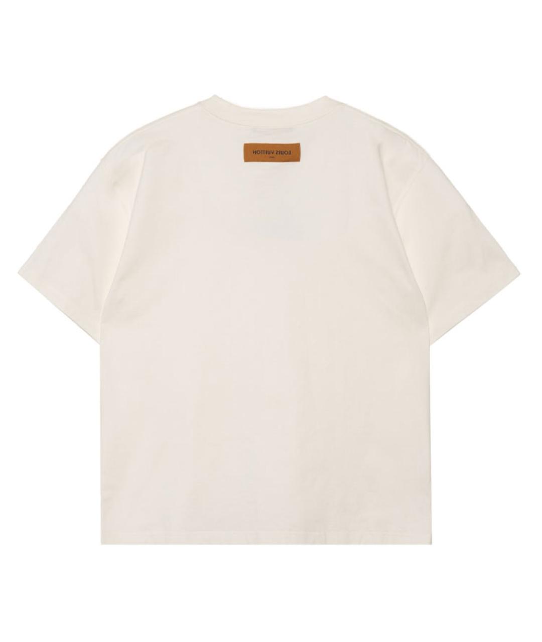 LOUIS VUITTON Белая футболка, фото 2