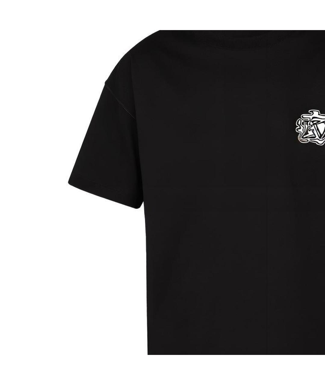 LOUIS VUITTON Черная футболка, фото 5