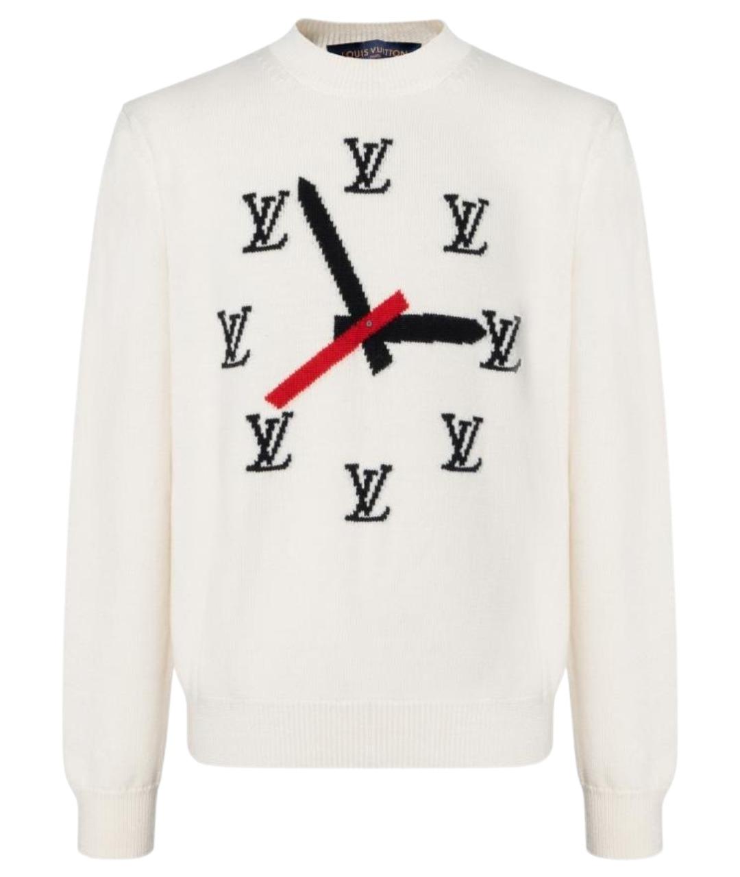 LOUIS VUITTON Бежевый джемпер / свитер, фото 1