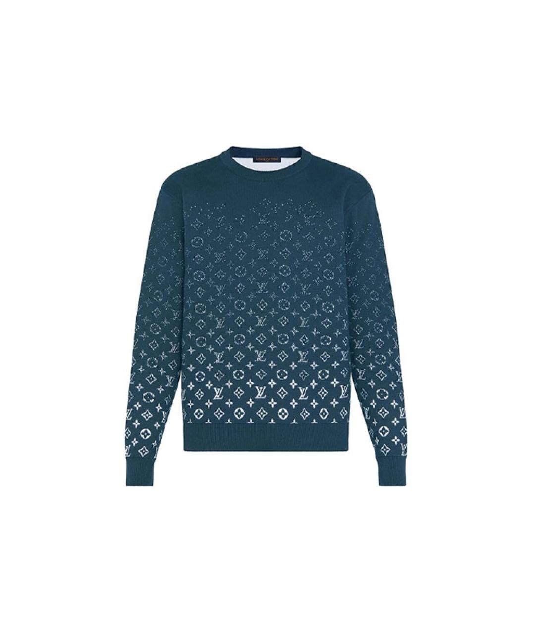 LOUIS VUITTON Синий джемпер / свитер, фото 6