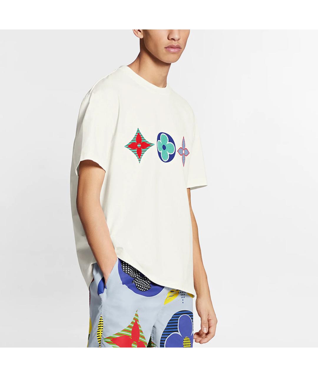 LOUIS VUITTON Белая футболка, фото 2