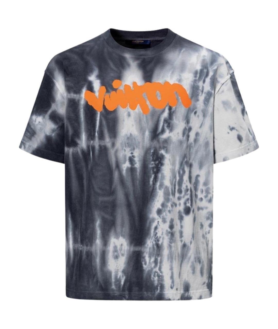 LOUIS VUITTON Синяя футболка, фото 1