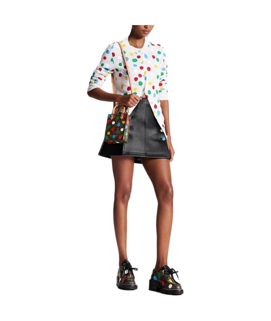 LOUIS VUITTON Белый кашемировый кардиган, фото 4