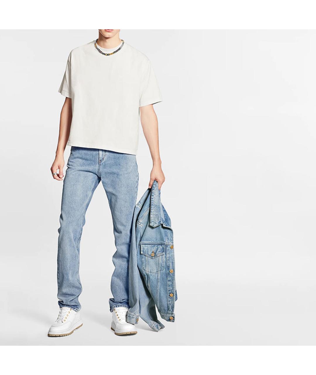 LOUIS VUITTON Белая футболка, фото 3