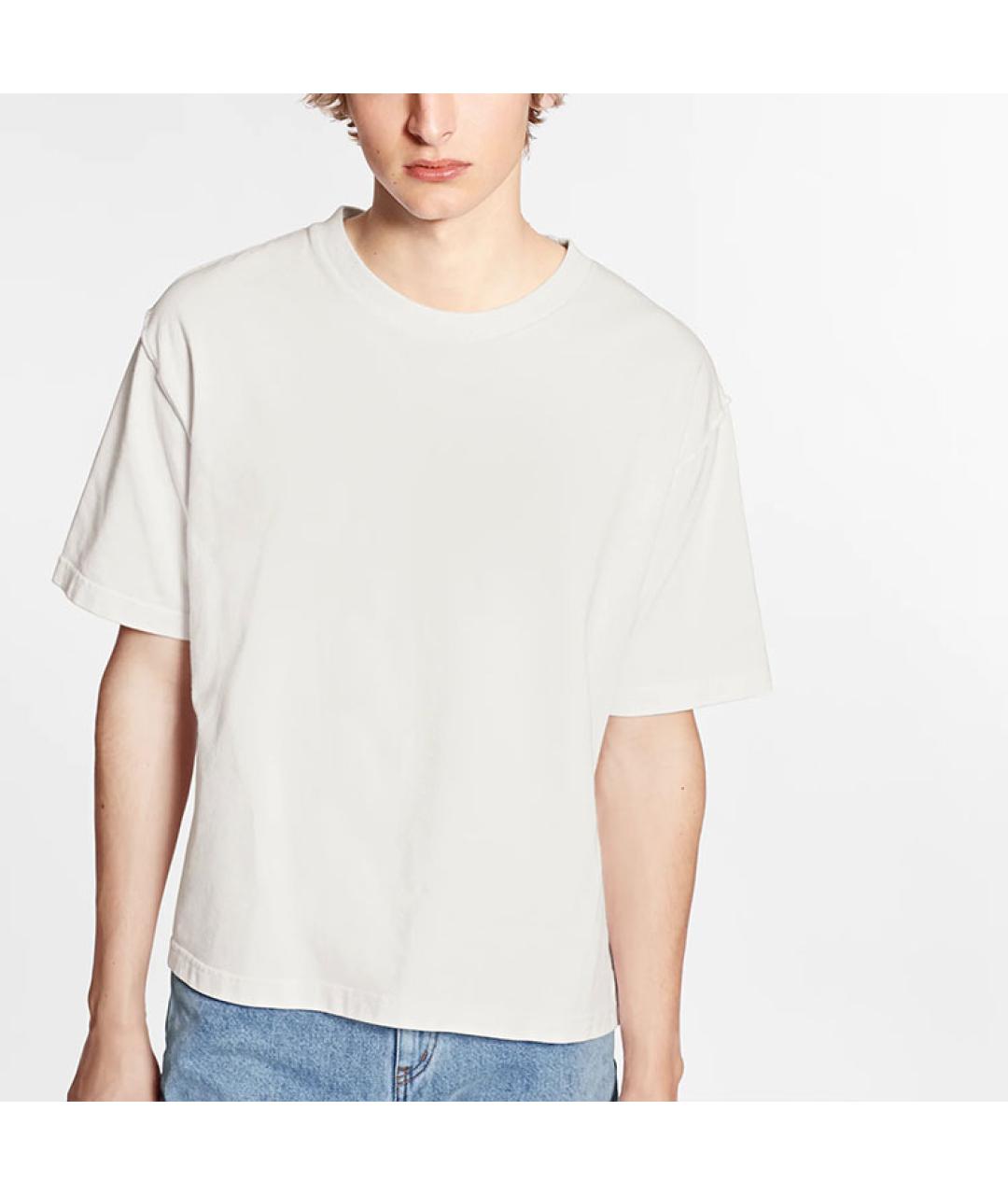 LOUIS VUITTON Белая футболка, фото 4