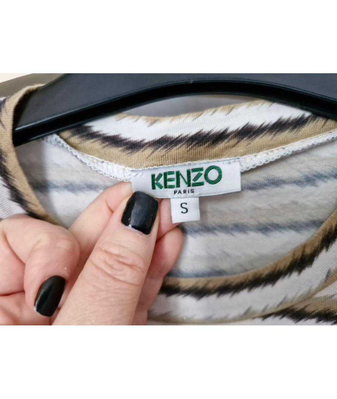 KENZO Мульти вискозный джемпер / свитер, фото 3