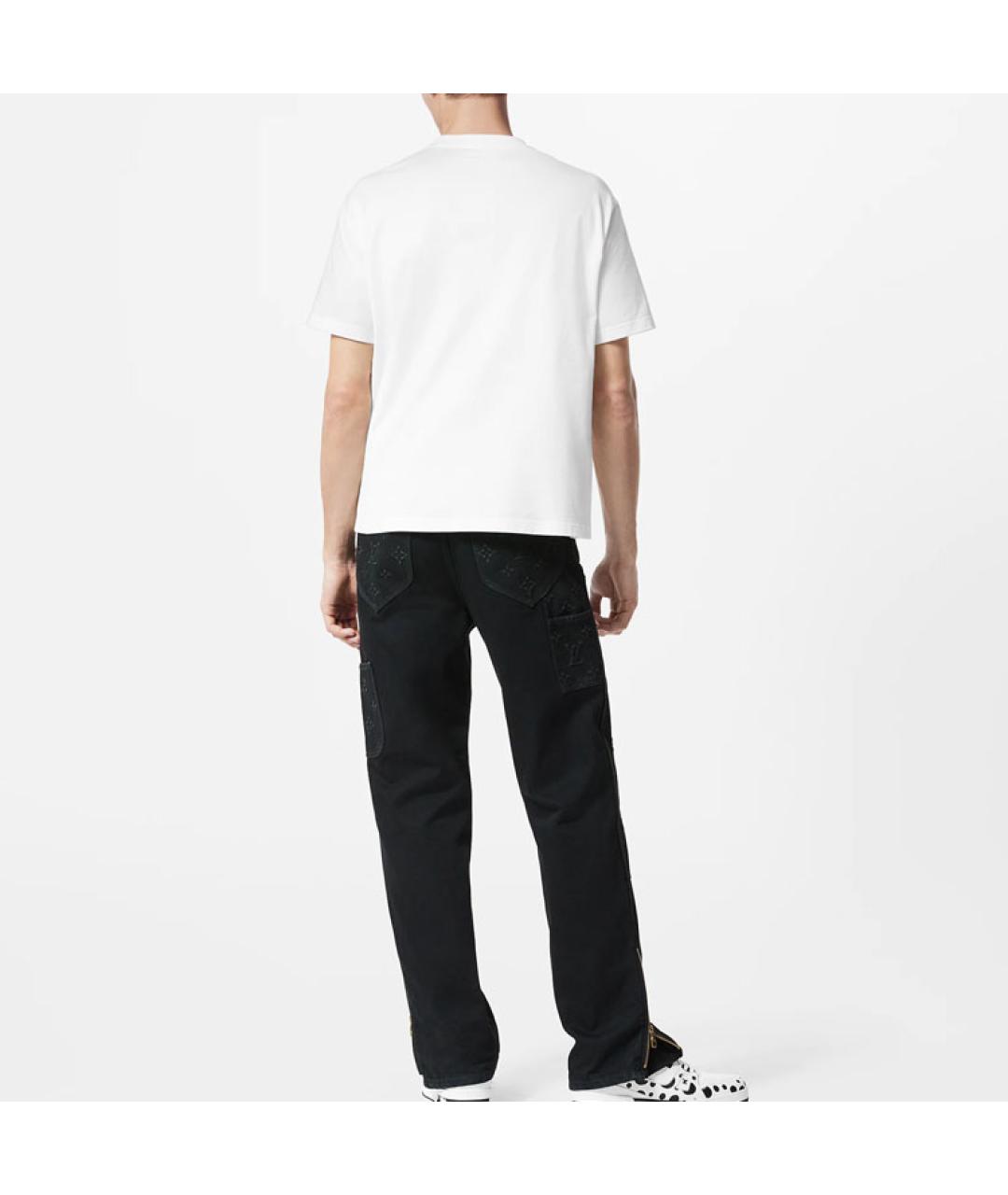 LOUIS VUITTON Белая футболка, фото 4