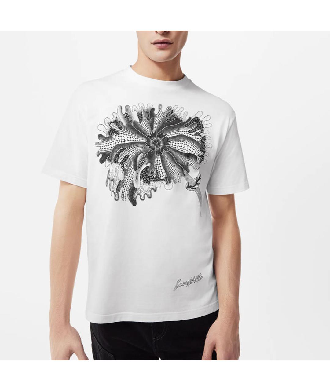 LOUIS VUITTON Белая футболка, фото 3