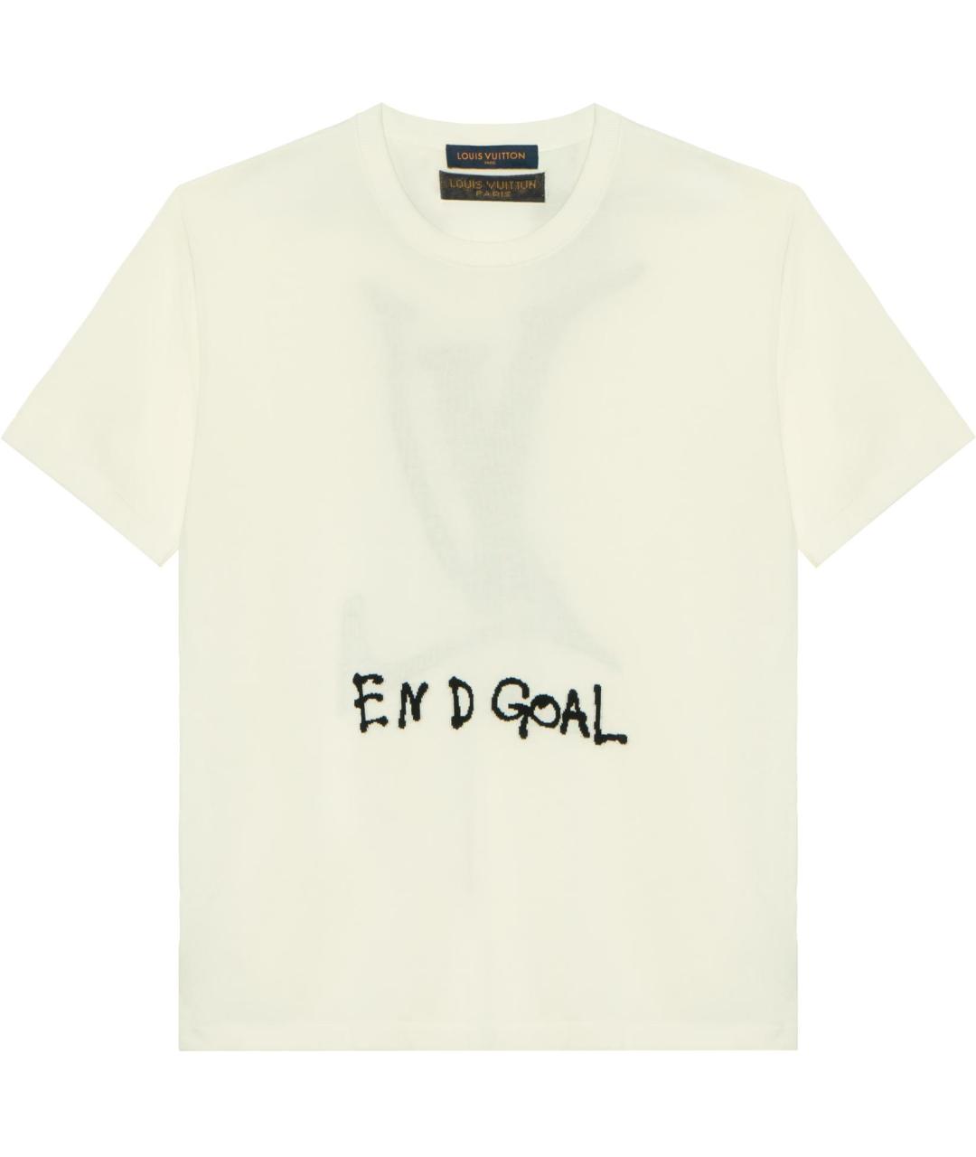 LOUIS VUITTON Белая футболка, фото 1