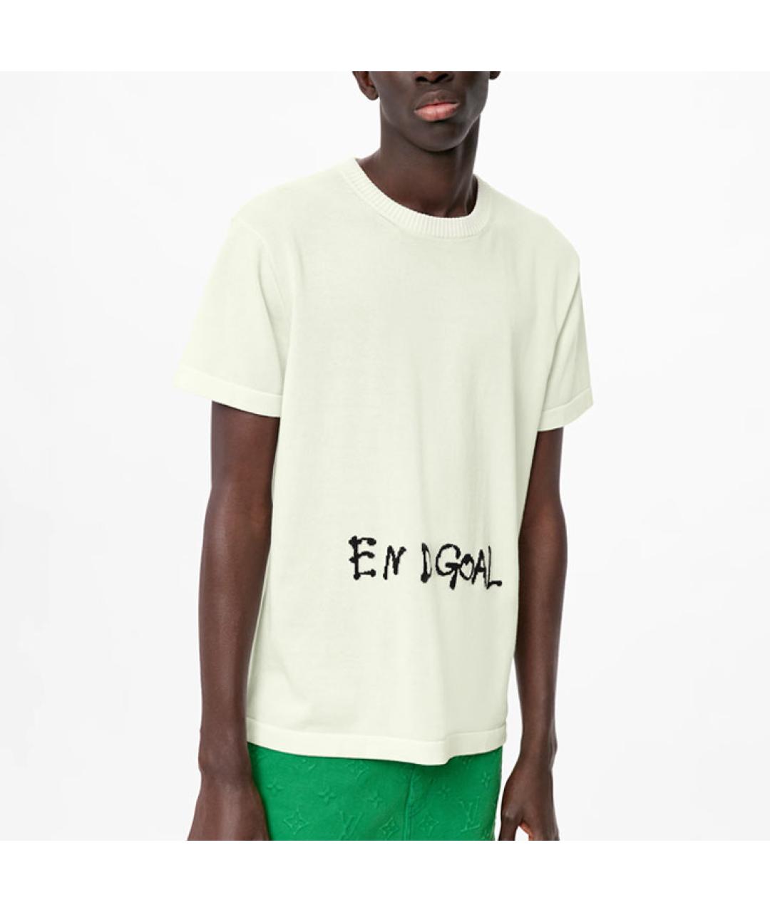 LOUIS VUITTON Белая футболка, фото 5