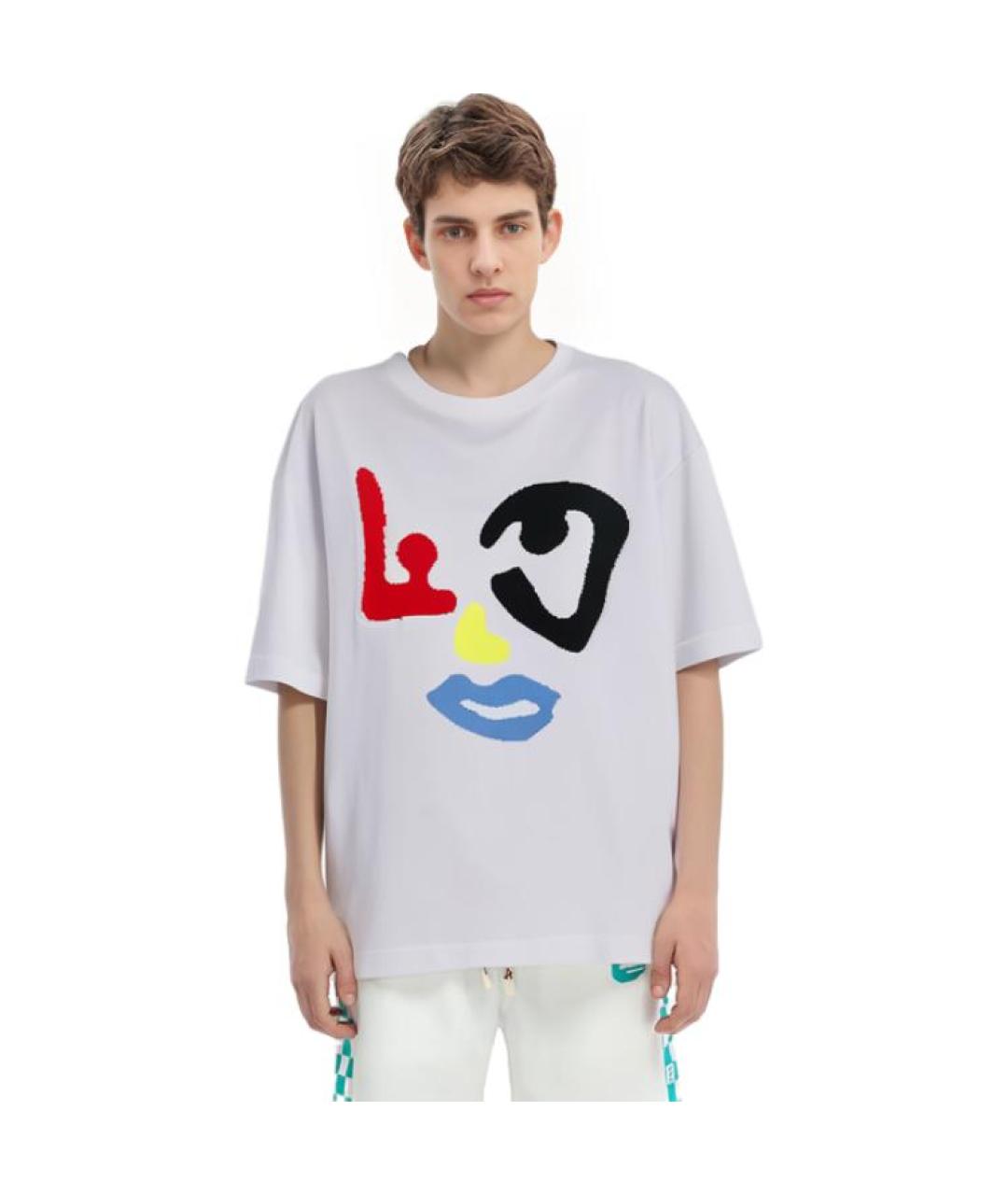 LOUIS VUITTON Белая футболка, фото 5