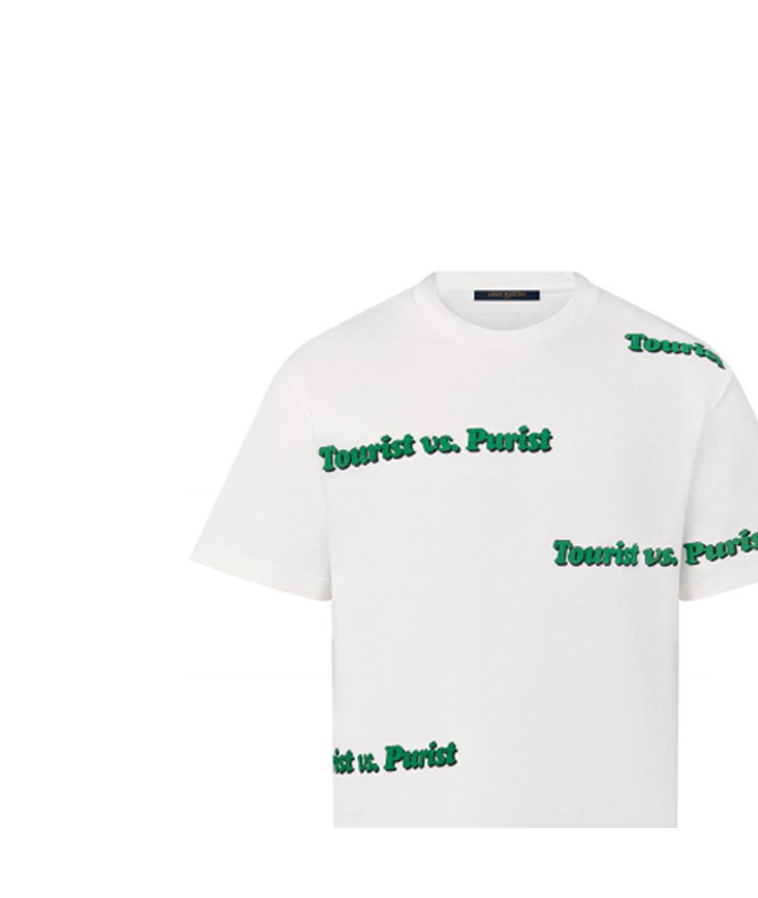 LOUIS VUITTON Белая футболка, фото 5