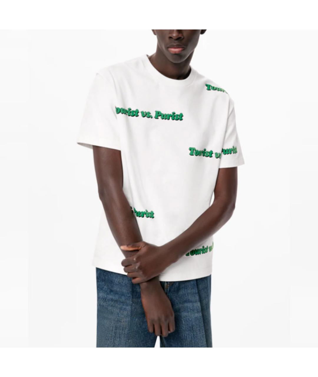 LOUIS VUITTON Белая футболка, фото 3