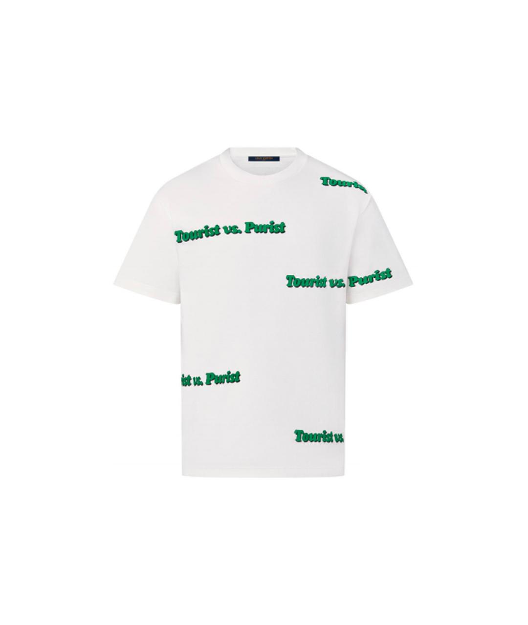 LOUIS VUITTON Белая футболка, фото 6