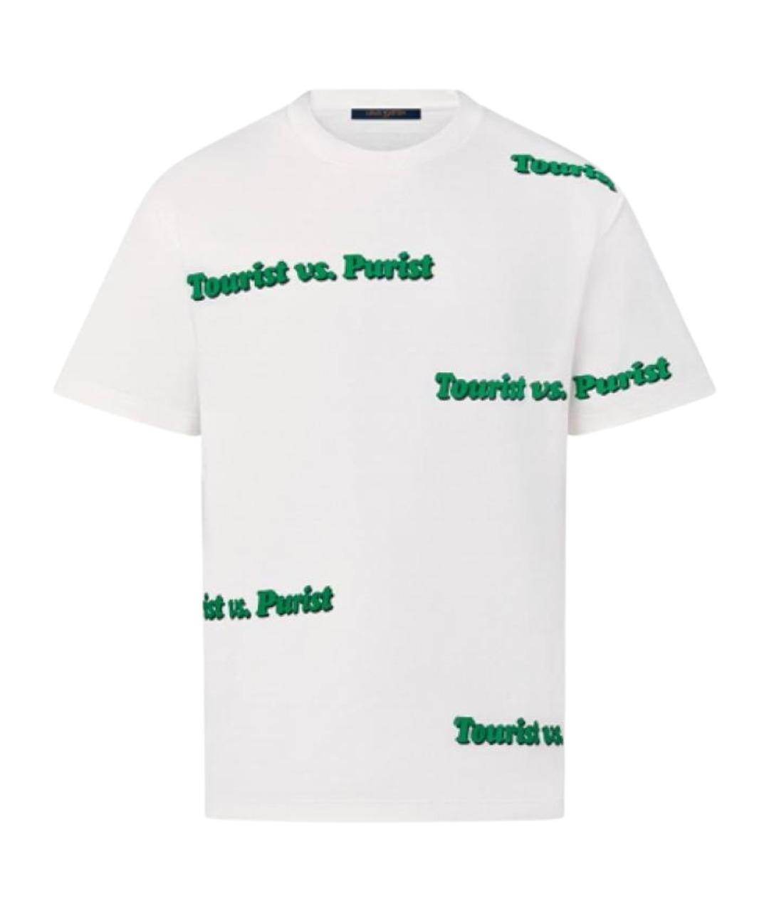 LOUIS VUITTON Белая футболка, фото 1