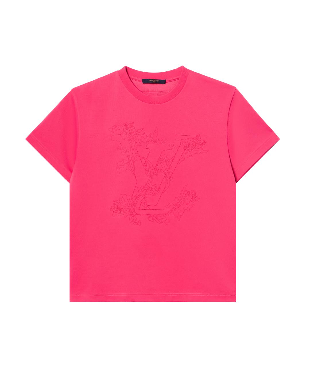 LOUIS VUITTON Красная футболка, фото 1