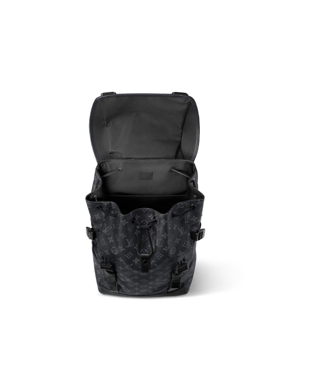 LOUIS VUITTON Черный рюкзак, фото 4