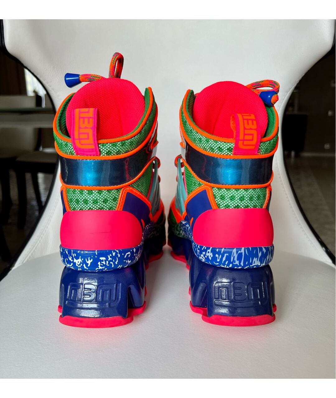 MARC BY MARC JACOBS Мульти текстильные ботинки, фото 4