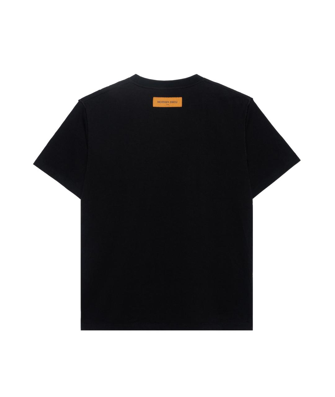 LOUIS VUITTON Черная футболка, фото 2