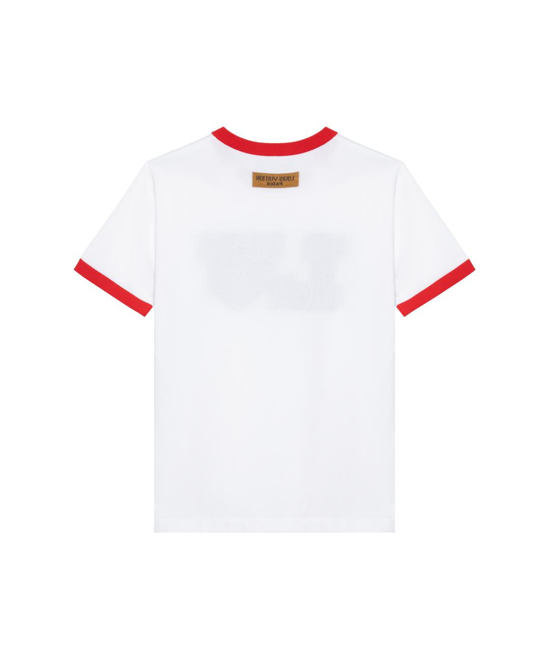 LOUIS VUITTON Белая футболка, фото 2