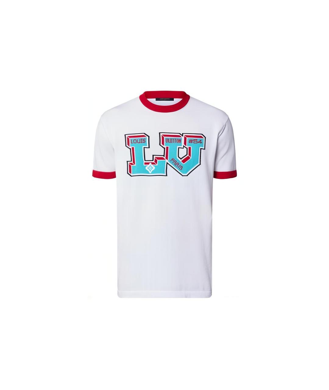 LOUIS VUITTON Белая футболка, фото 6