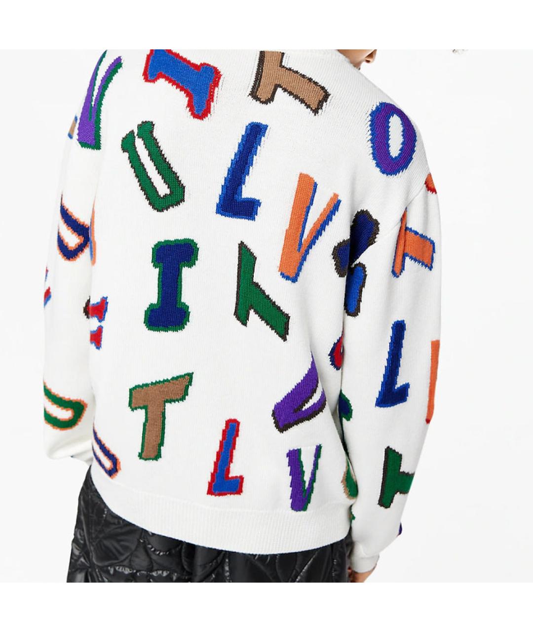 LOUIS VUITTON Белый джемпер / свитер, фото 4