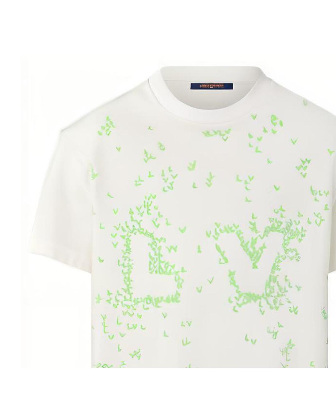 LOUIS VUITTON Белая футболка, фото 5