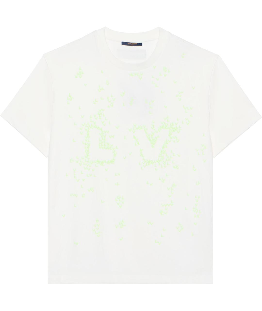 LOUIS VUITTON Белая футболка, фото 1