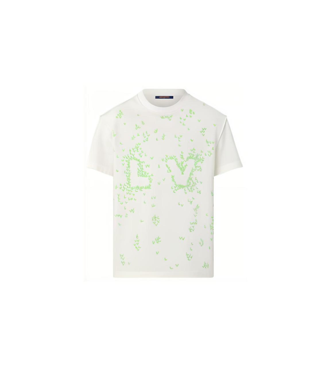 LOUIS VUITTON Белая футболка, фото 3
