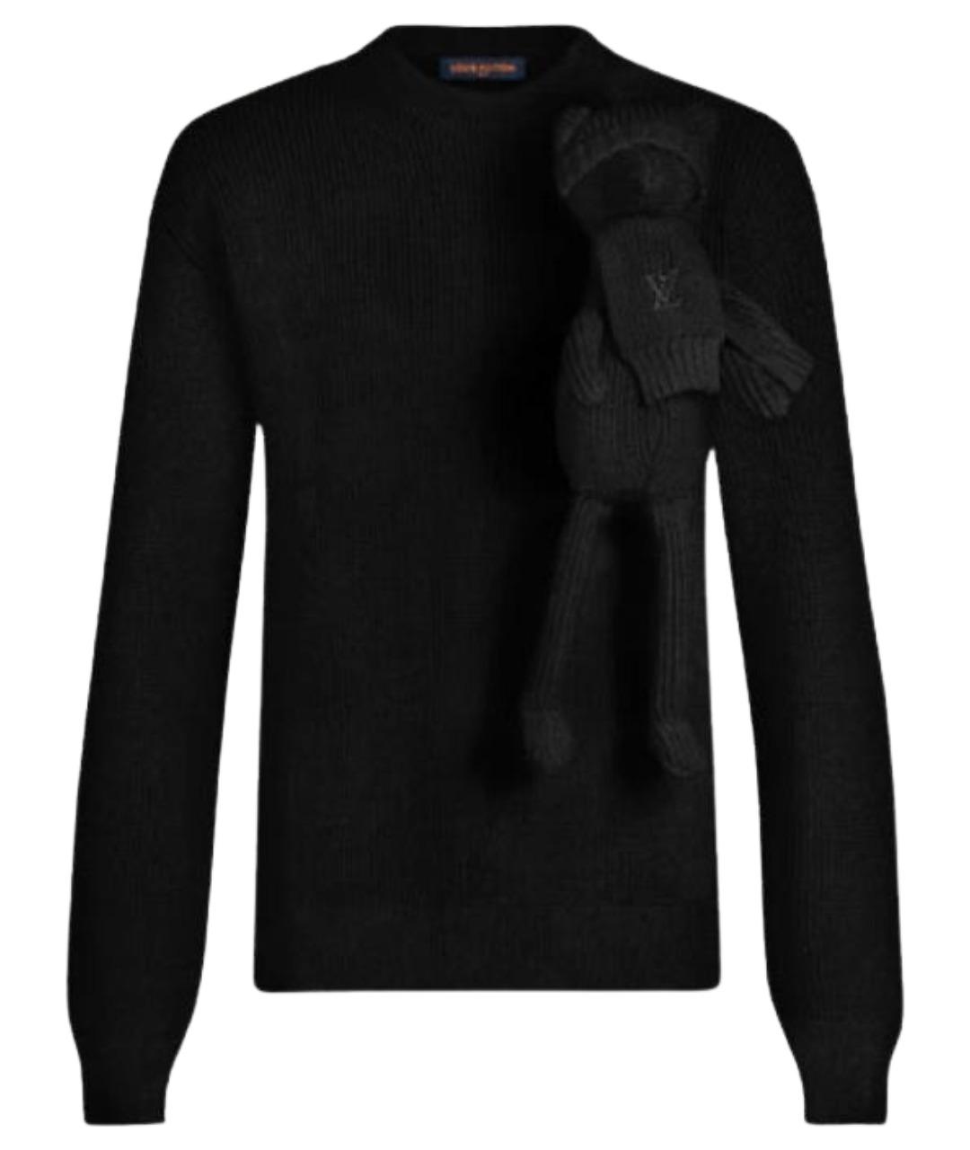 LOUIS VUITTON Черный джемпер / свитер, фото 1