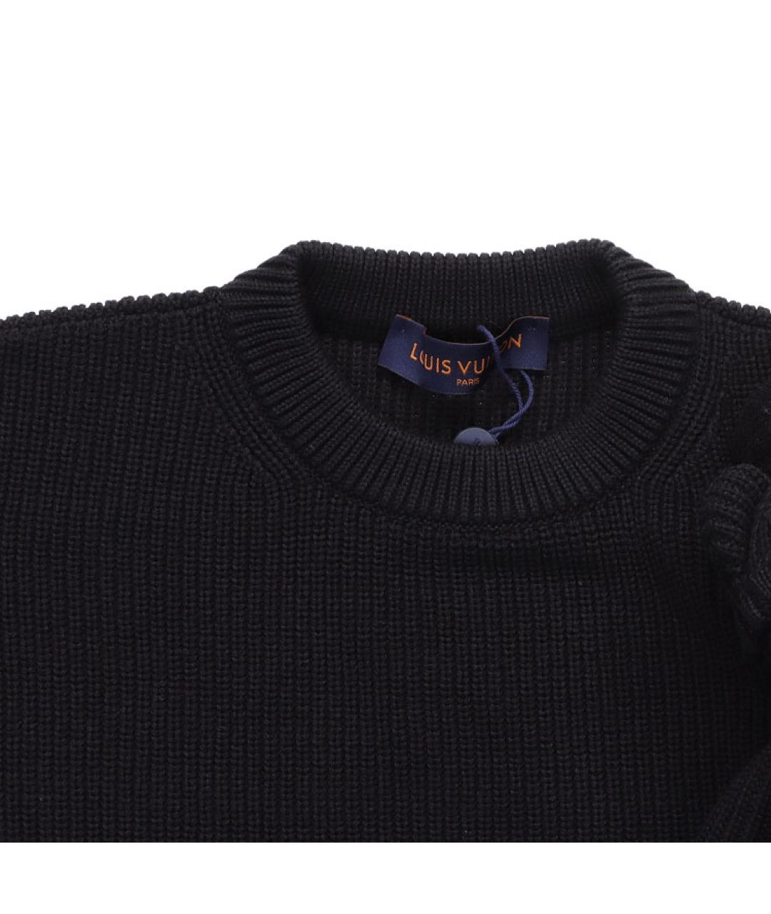 LOUIS VUITTON Черный джемпер / свитер, фото 4