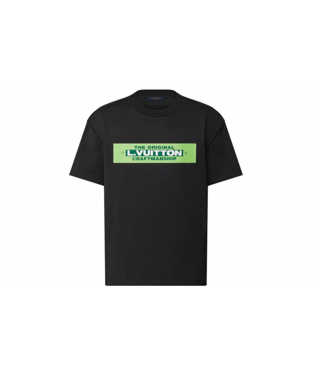 LOUIS VUITTON Черная футболка, фото 5
