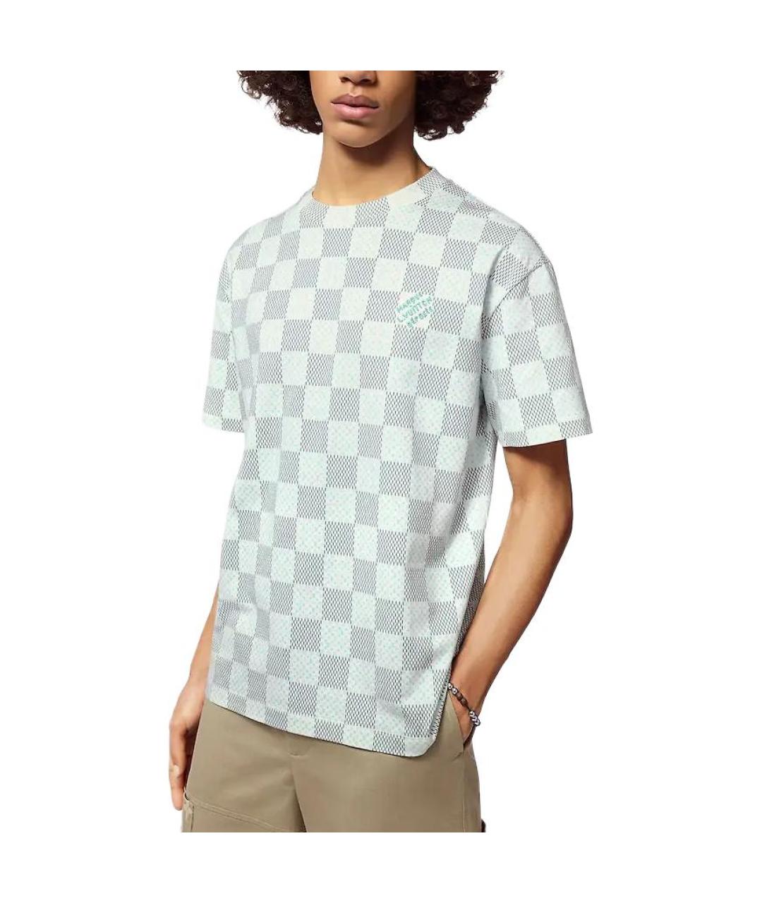 LOUIS VUITTON Зеленая футболка, фото 4