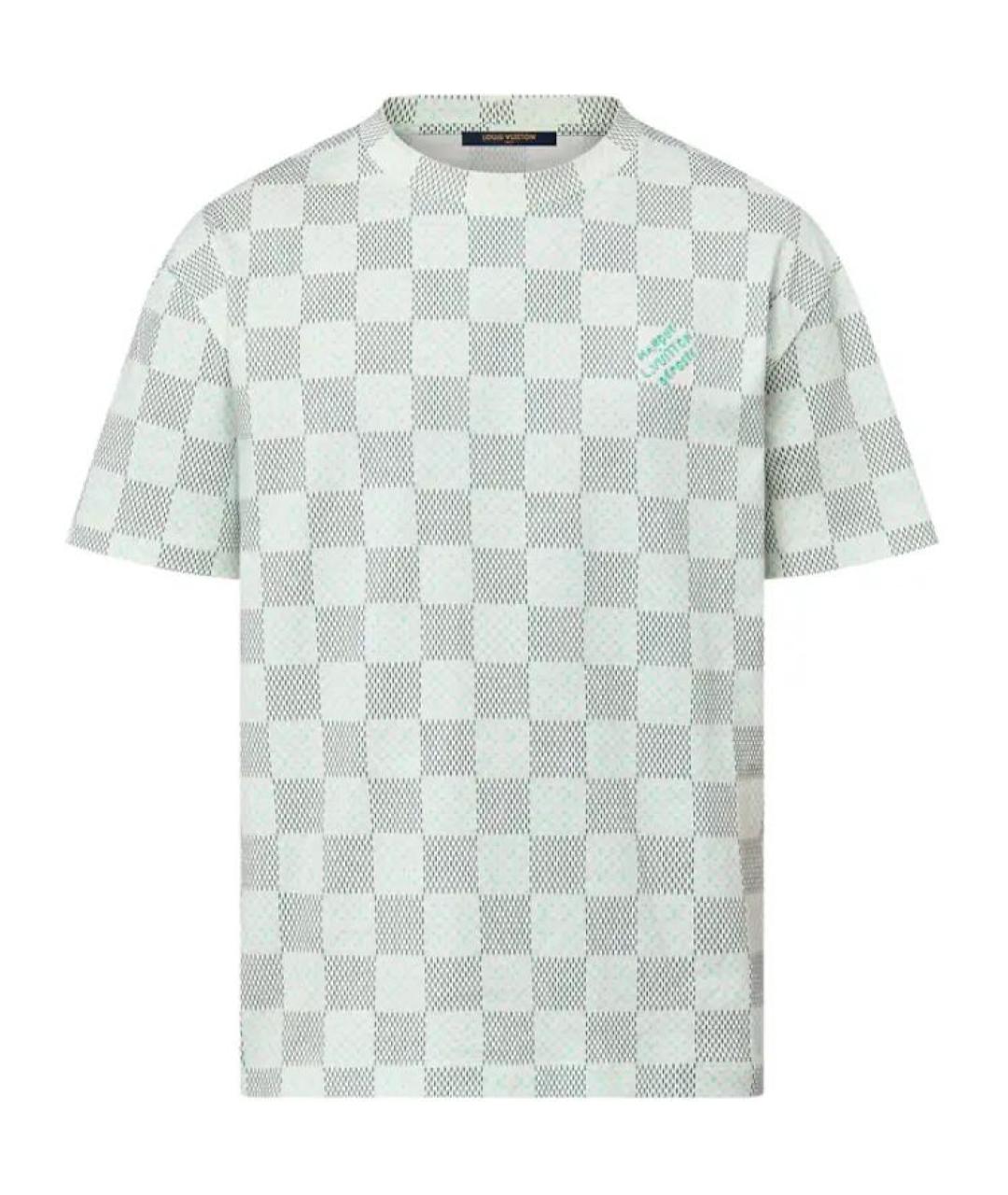 LOUIS VUITTON Зеленая футболка, фото 1
