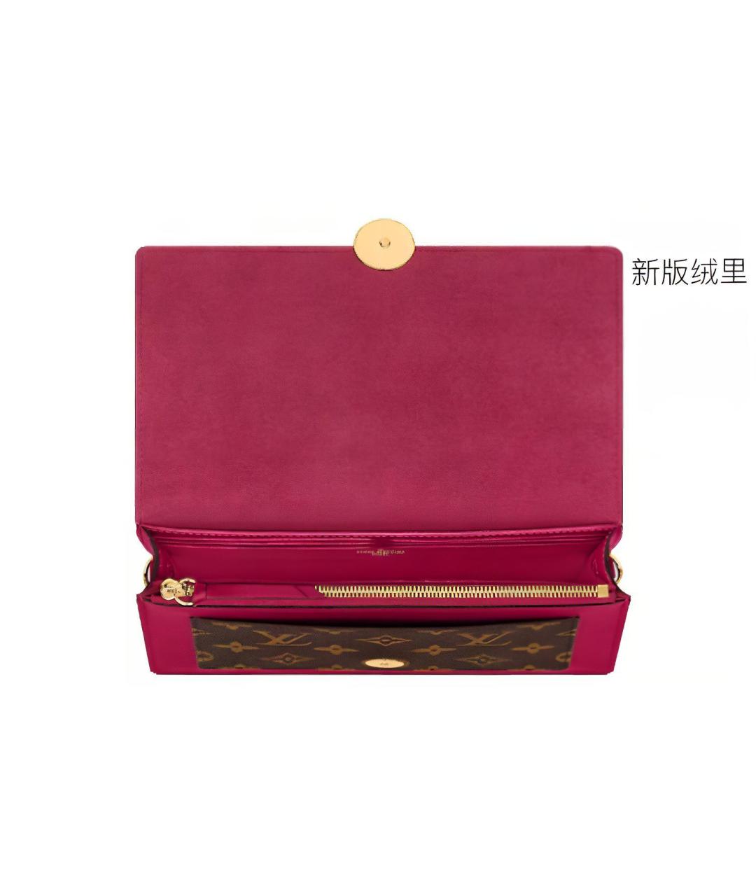 LOUIS VUITTON Коричневая сумка через плечо, фото 4