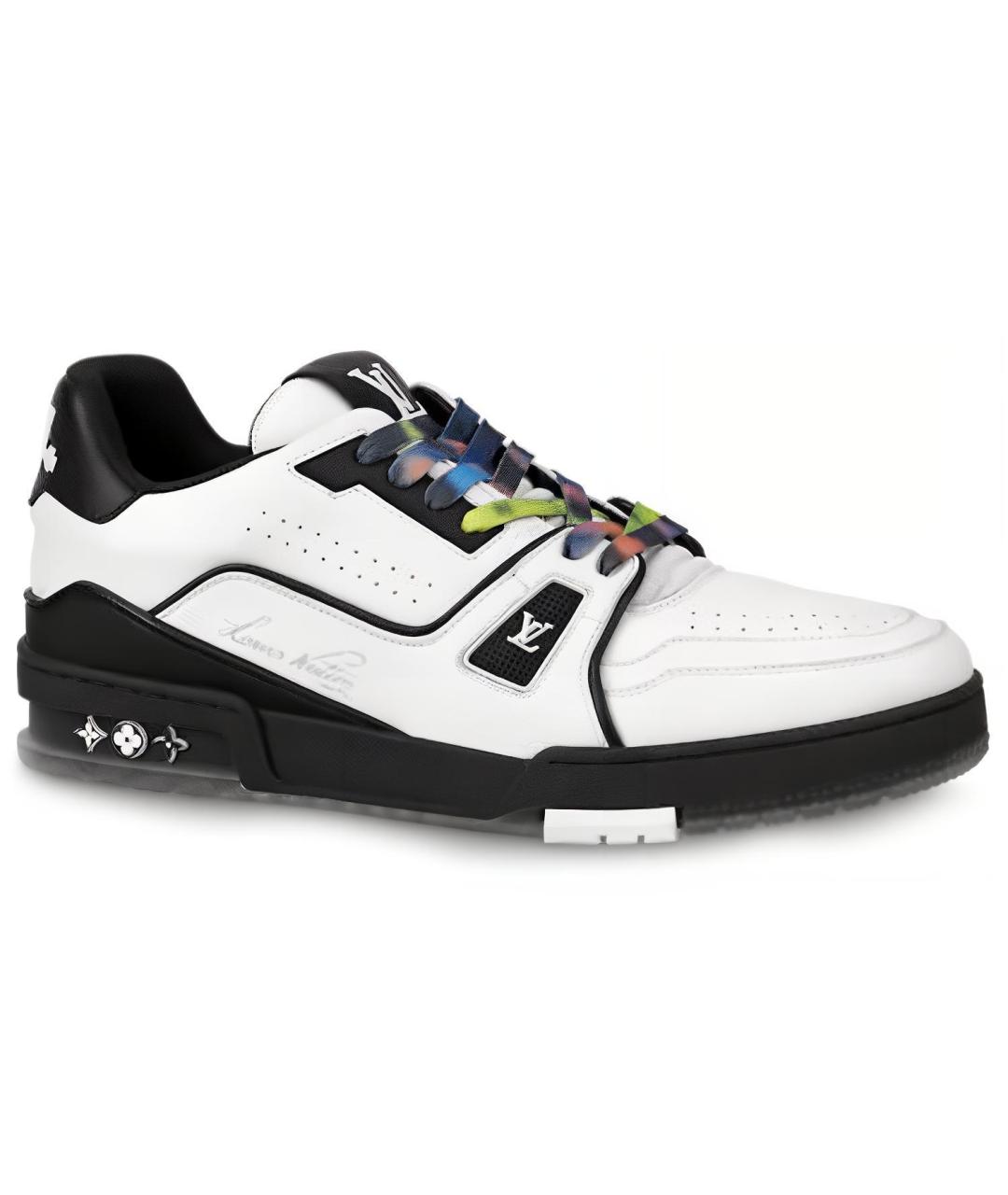 LOUIS VUITTON Мульти кожаные низкие кроссовки / кеды, фото 2