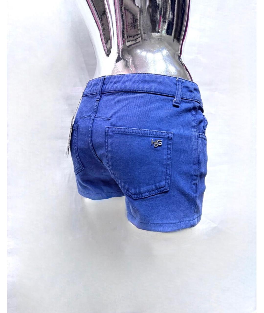 GIVENCHY Синие хлопковые шорты, фото 3