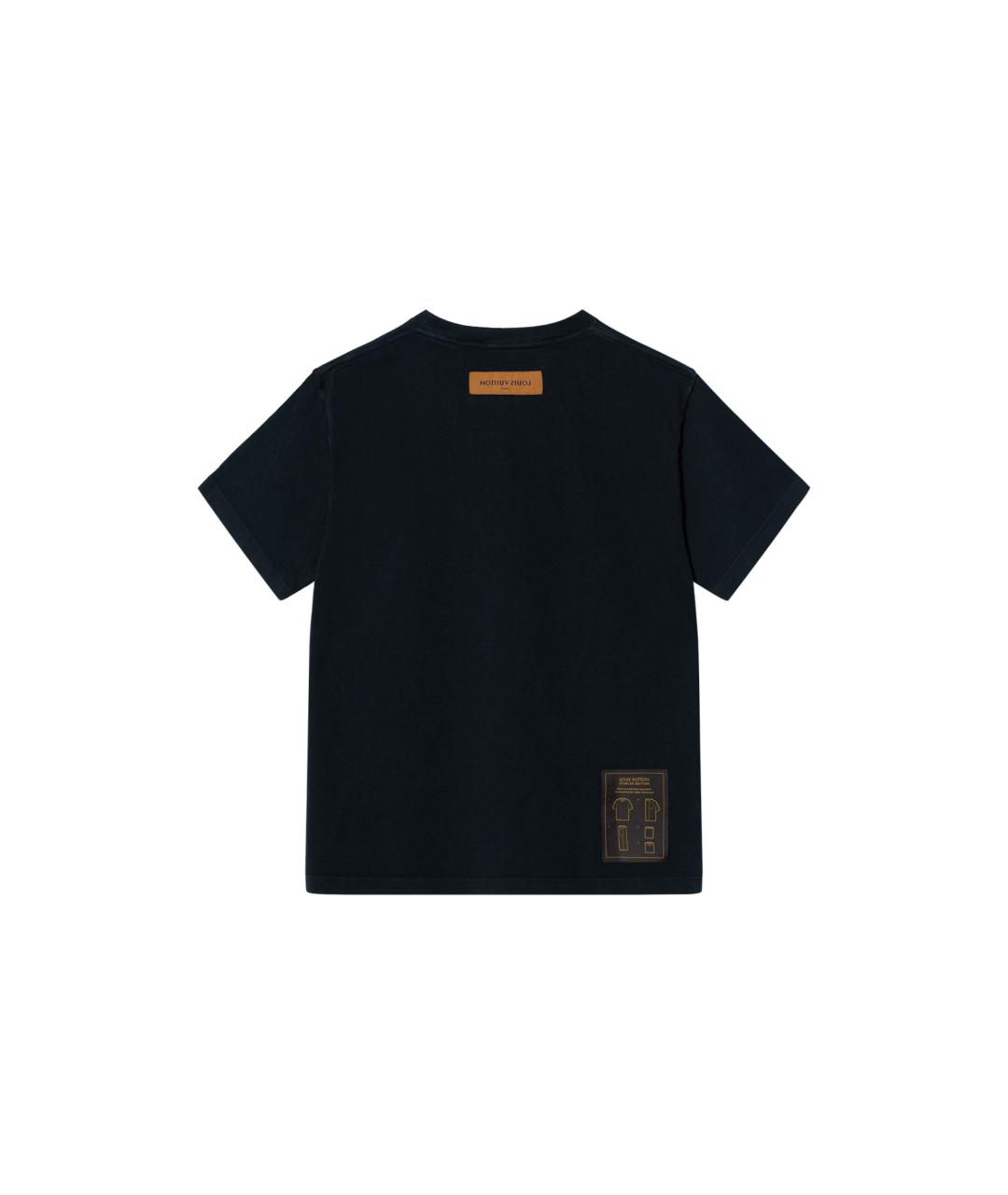 LOUIS VUITTON Черная футболка, фото 2