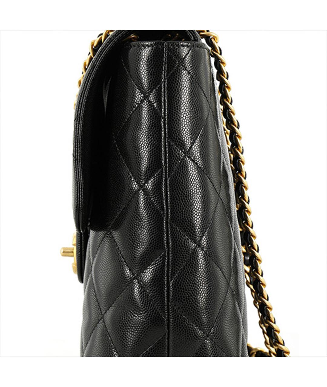 CHANEL Черный кожаный рюкзак, фото 5